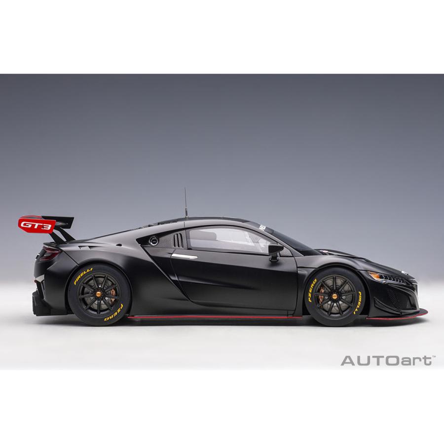 オートアート 1/ 18 ホンダ NSX GT3 2018 (マット・ブラック)※開閉無(81899)ミニカー 返品種別B｜joshin｜04