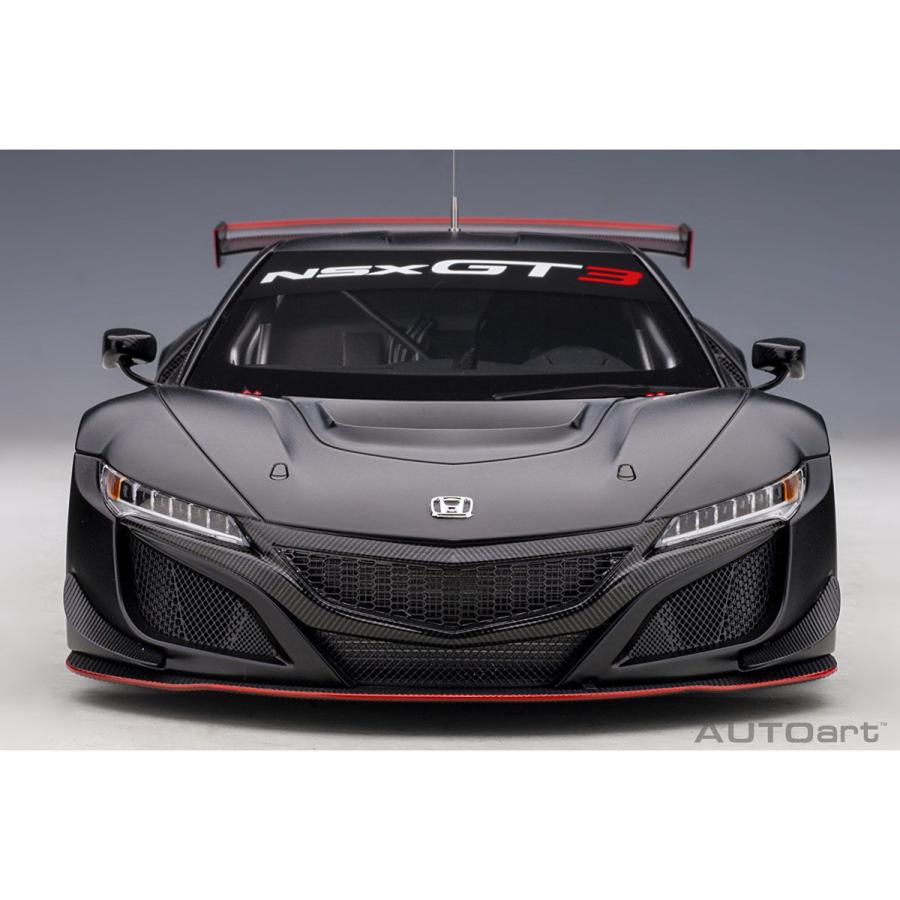 オートアート 1/ 18 ホンダ NSX GT3 2018 (マット・ブラック)※開閉無(81899)ミニカー 返品種別B｜joshin｜05