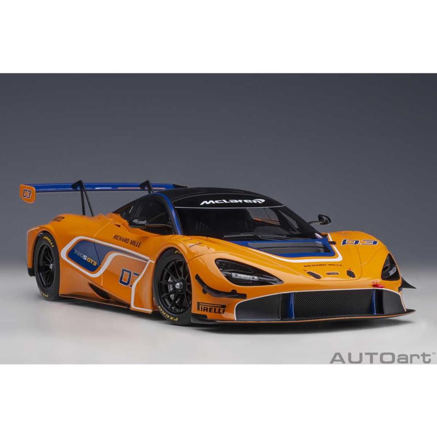 オートアート 1/ 18 マクラーレン 720S GT3 #03(オレンジ)(81942)ミニカー 返品種別B｜joshin｜11