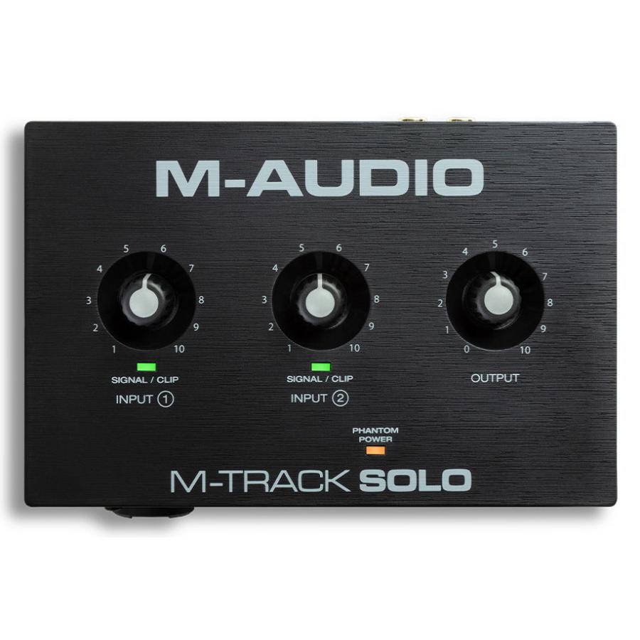 エムオーディオ USBオーディオインターフェース M-Audio M-Track Solo M-TRACKSOLO 返品種別A｜joshin｜02