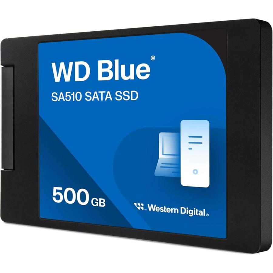 Western Digital｜ウエスタンデジタル WD Blue SA510 SATA 内蔵SSD 2.5インチ 7mm 500GB WDS500G3B0A 返品種別B の商品画像