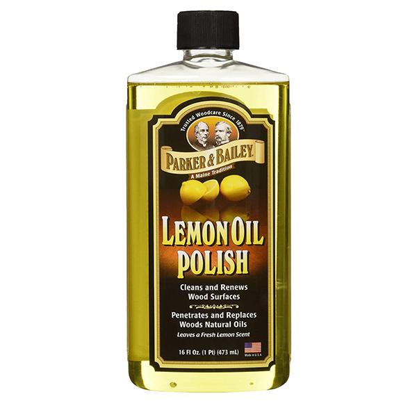 パーカーアンドベイリー 木製品保護オイル Natural Lemon Oil Polish (ナチュラル レモン オイル) 16oz