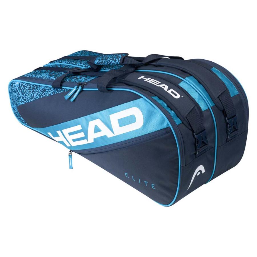 HEAD(ヘッド) ラケットバッグ Elite 9R(ラケット最大9本収納)(ブルー×ネイビー・容量：約58L) 返品種別A :  0724794218648-36-59835 : Joshin web - 通販 - Yahoo!ショッピング