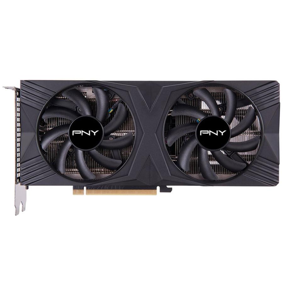 PNY(ピーエヌワイ) PNY GeForce RTX 4060 Ti 8GB VERTO STANDARD DUAL FAN / PCI-Express 4.0 グラフィックスボード VCG4060T8DFXPB1 返品種別B