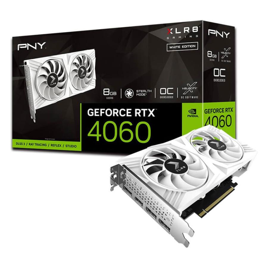 PNY（ピーエヌワイ） PNY GeForce RTX 4060 8GB XLR8 Gaming OC DUAL 