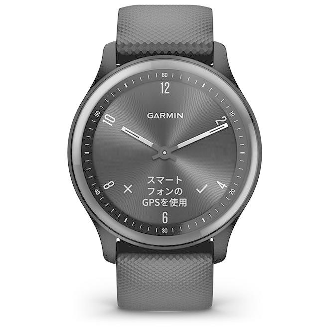 GARMIN（ガーミン） vivomove Sport Slate / Black スマートウォッチ