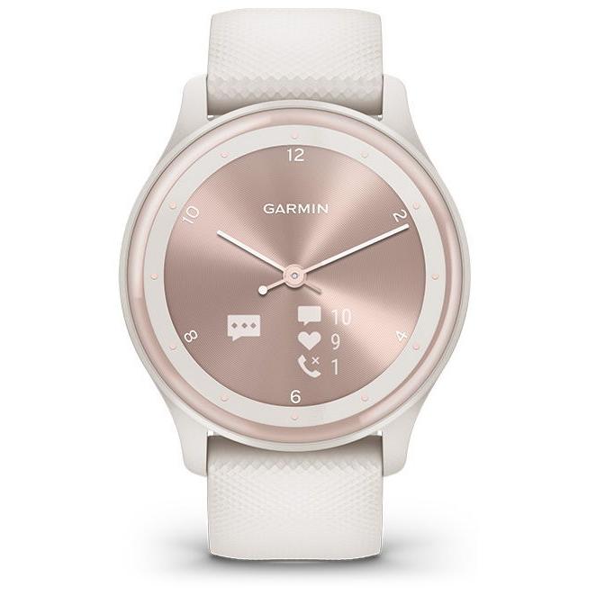 ガーミン vivomove Sport Peach Gold /  Ivory スマートウォッチ 010-02566-41 返品種別Aの画像