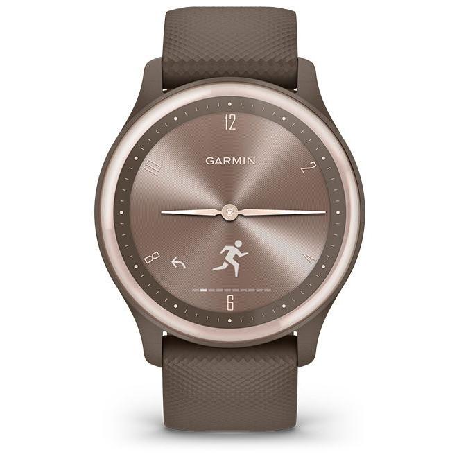 ガーミン vivomove Sport Peach Gold /  Cocoa スマートウォッチ 010-02566-42 返品種別Aの画像