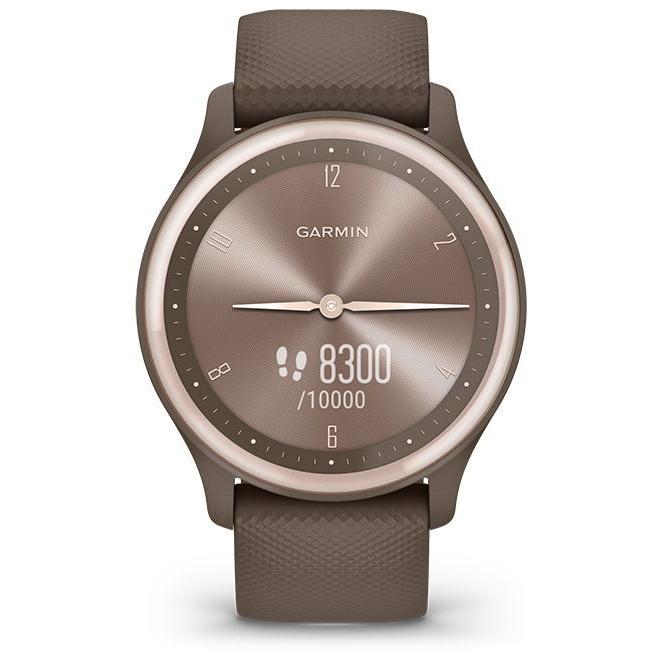 ガーミン vivomove Sport Peach Gold /  Cocoa スマートウォッチ 010-02566-42 返品種別Aの画像