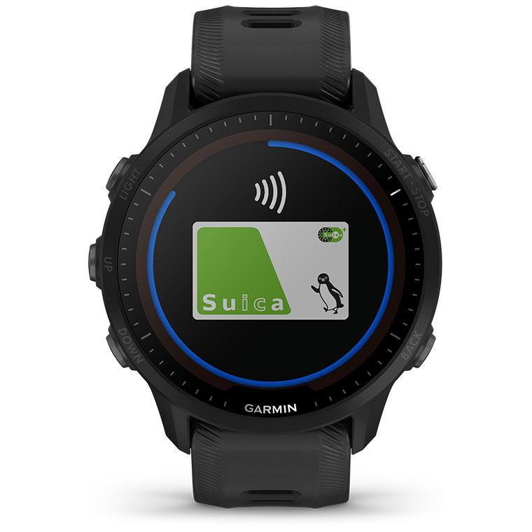 GARMIN ガーミン Forerunner 955 Dual Power Black (Suica対応 