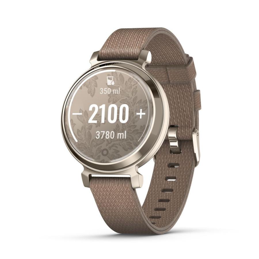 GARMIN ガーミン Lily 2 Classic 010-02839-52 Coffee Nylon,Cream Goldの商品画像（Yahoo!ショッピング）