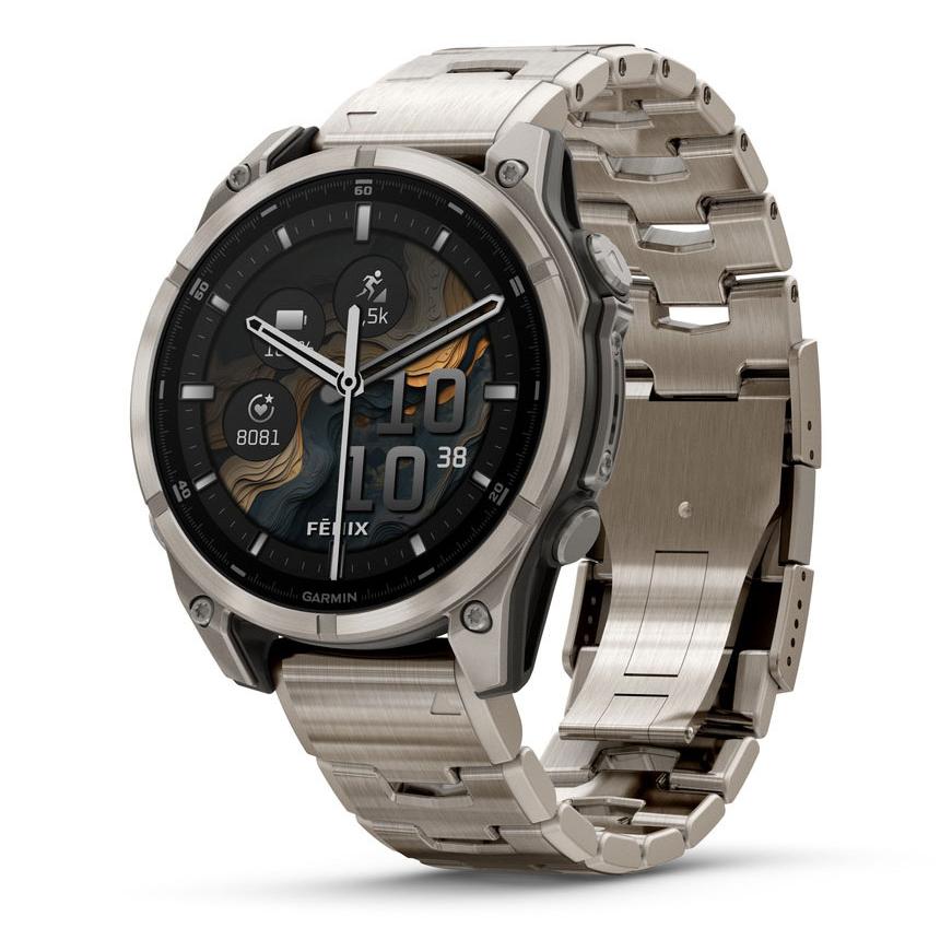 GARMIN（ガーミン） fenix 8 Sapphire AMOLED 47mm Ti / Metal Band