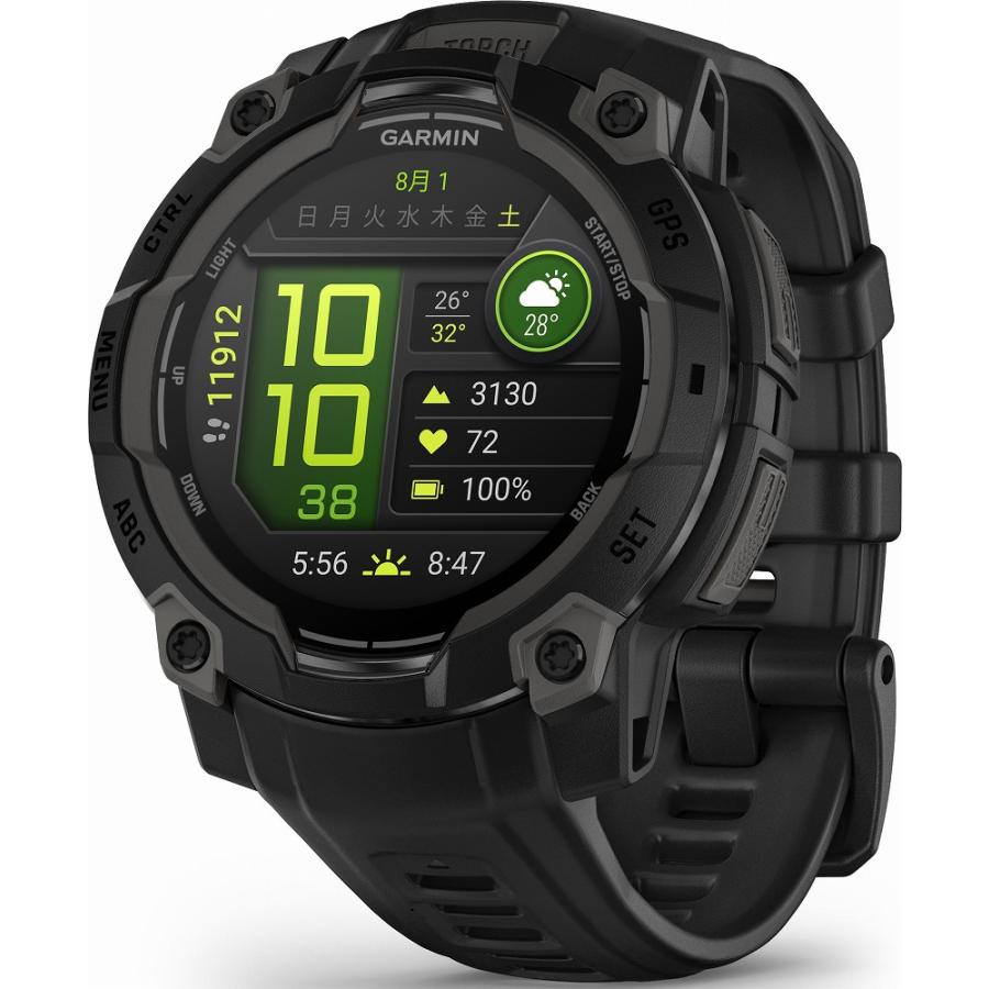 GARMIN Instinct 3 AMOLED 45mm 010-02936-30 [Black]