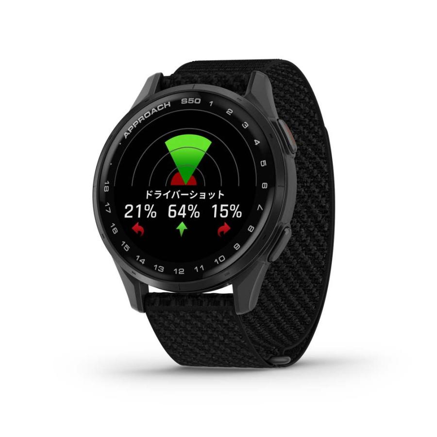 ガーミン ゴルフウォッチ Approach S50 (Black) 返品種別A | GARMIN | 04