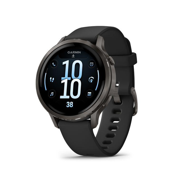 ガーミン Venu 4 Slate /  Black 41mm(Suica対応)スマートウォッチ 010-03013-32 返品種別A