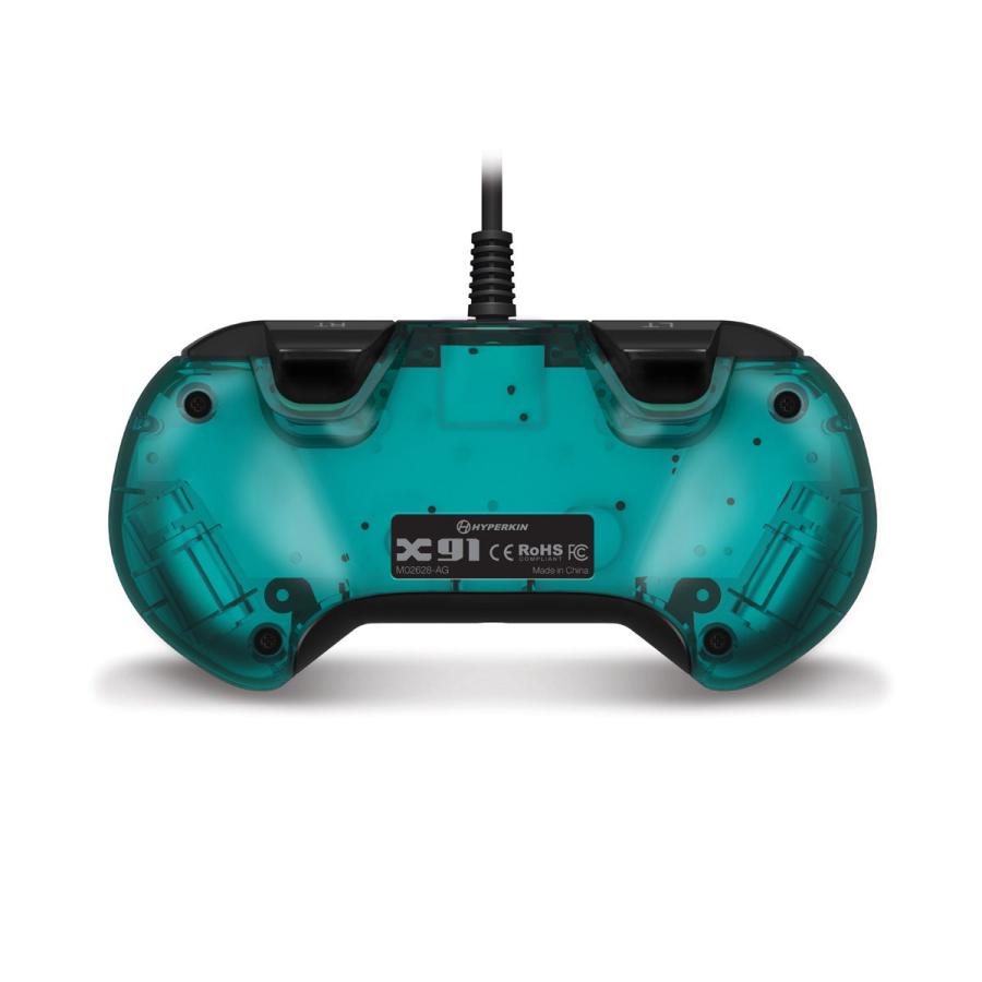 HYPERKIN JAPAN (Xbox Series)X91 ICE 有線コントローラー Aqua Green 返品種別B｜joshin｜04