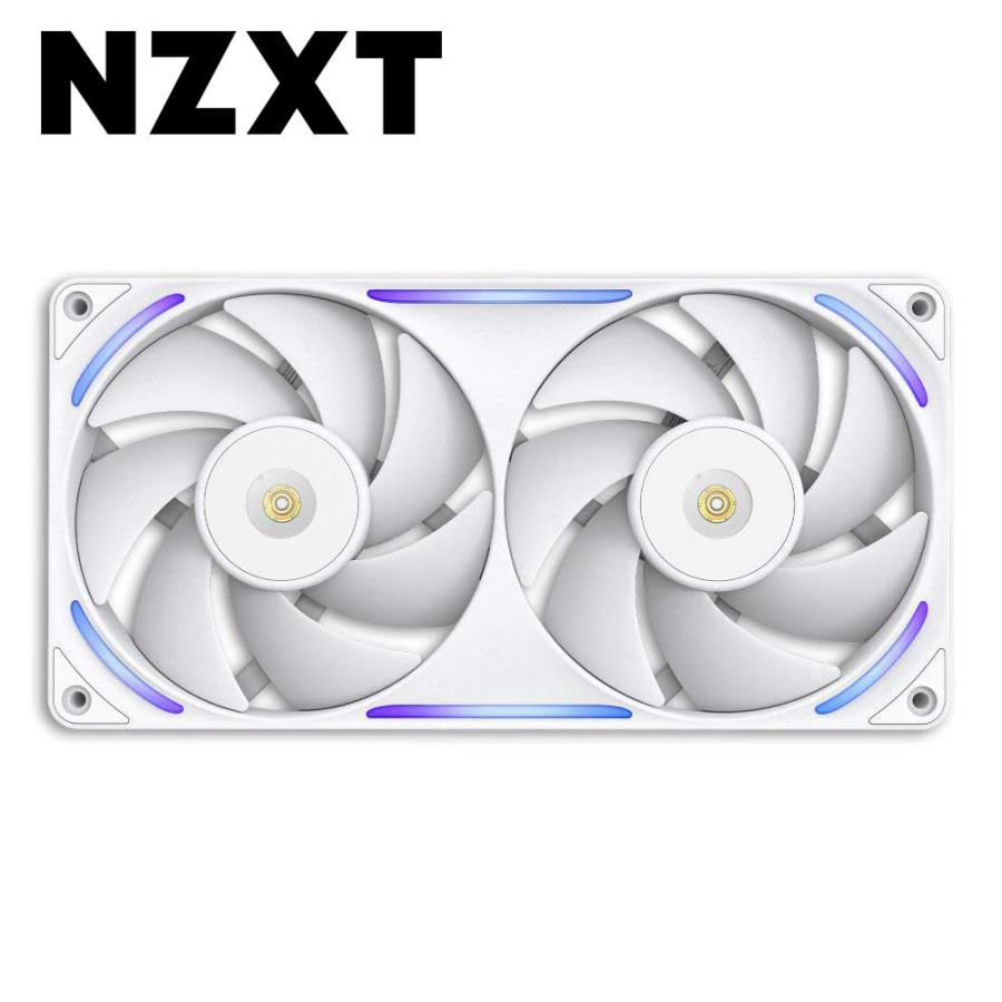 NZXT NZXT RGB一体型 パフォーマンスファン F280 X 280mm(140mm×2連