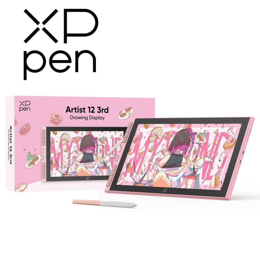 XPpen XPPen Artist 12-3rd(ピンク) CPCD121FH-PK 返品種別A : Joshin