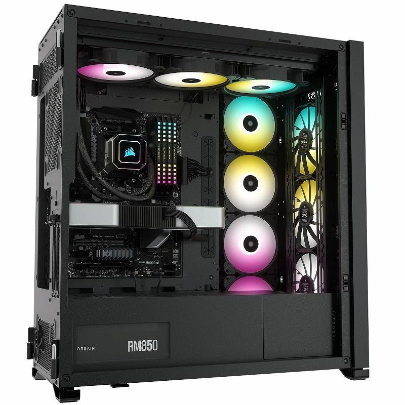 CORSAIR(コルセア) 水冷一体型CPUクーラー iCUE H170i ELITE CAPELLIX 140mm(ブラック) CW-9060055-WW 返品種別B｜joshin｜16