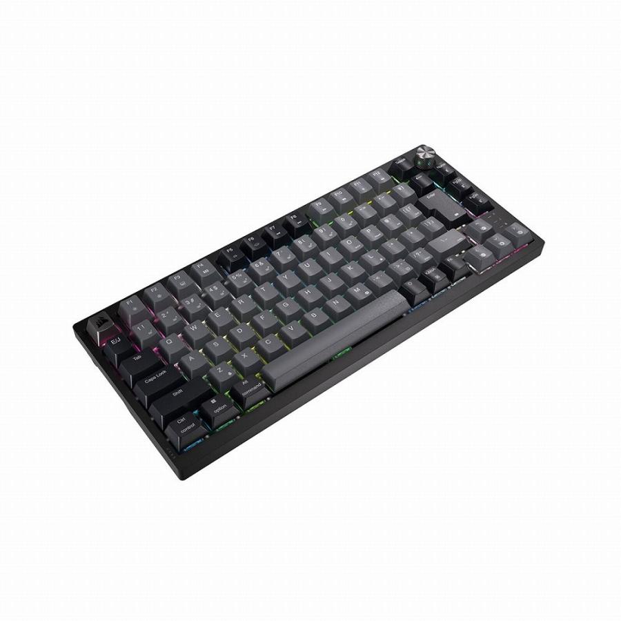 コルセア 有線/ 2.4GHz/ Bluetooth ワイヤレスゲーミングキーボード 日本語配列 75% CORSAIR K65 PLUS WIRELESS JP CH-91D401L-JP 返品種別A｜joshin｜03