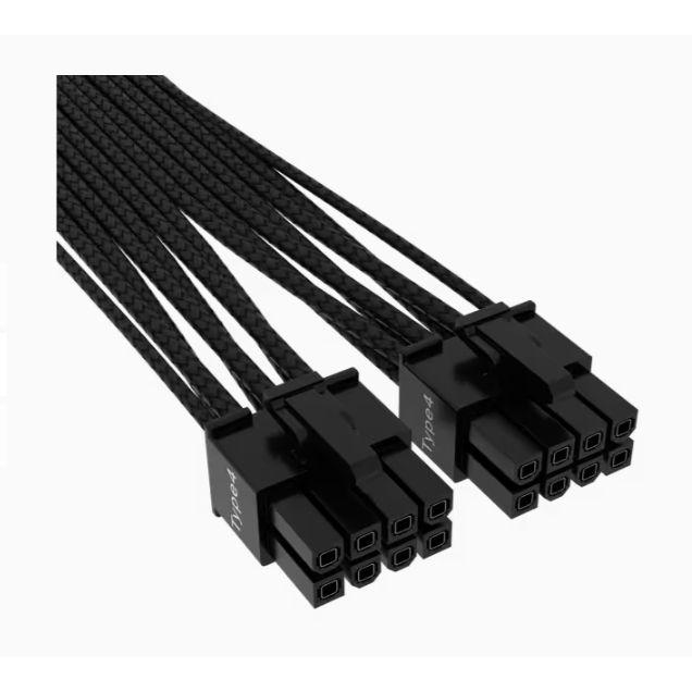 CORSAIR(コルセア) 電源ユニット用スリーブケーブル ブラック PCIe Gen5 12VHPWR cable CP-8920331 返品種別A｜joshin｜02