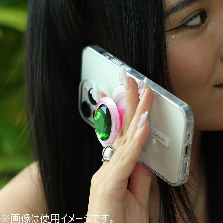 PopSockets スマホグリップ オパール ピンク クリア ポップグリップ Clear Iridescent Pink 806147 返品種別A｜joshin｜05