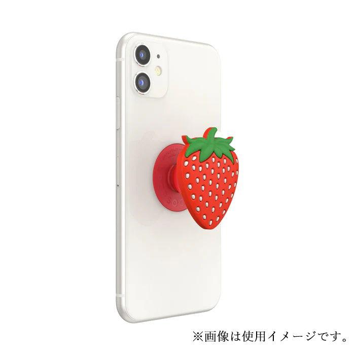 PopSockets スマホグリップ 3D ベリースウィート いちご ポップグリップ PopOuts Berry Sweet 805453 返品種別A｜joshin｜03