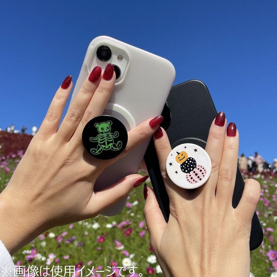 PopSockets スマホグリップ ムーンストーン フロスト ポップグリップ