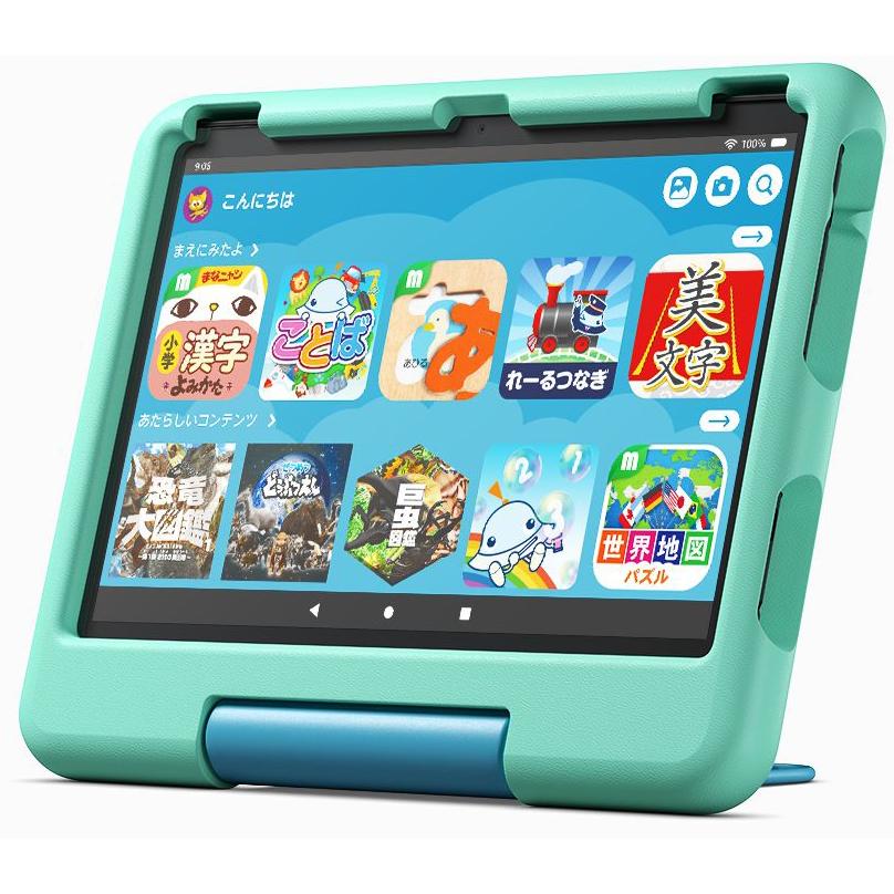 Amazon｜アマゾン Fire HD 10 キッズモデル (10インチ)対象年齢3歳から数千点のキッズコンテンツが1年間使い放題(グリーン)(2023年発売)B0BL66DWC3 返品種別B（Yahoo!・Joshin web）