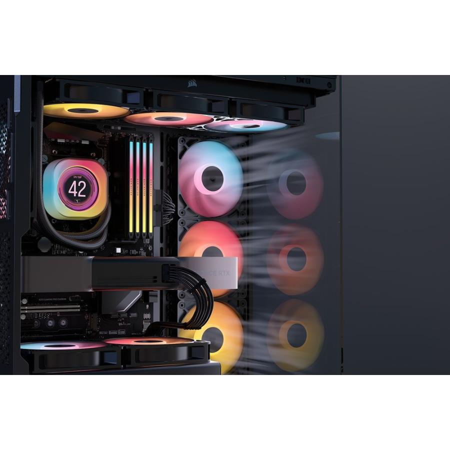 Antec C8 PCケース + Corsair RS120-R ARGBファン Antec C8 PCケース + Corsair RS120-R ARGBファン RS120-R ARGB