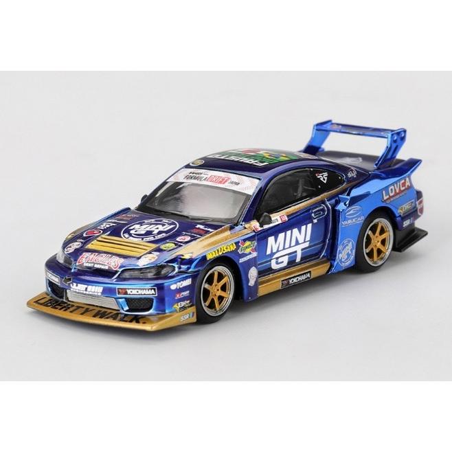 MINI-GT 1/ 64 Nissan シルビア(S15) LB-Super Silhouette #555 2025