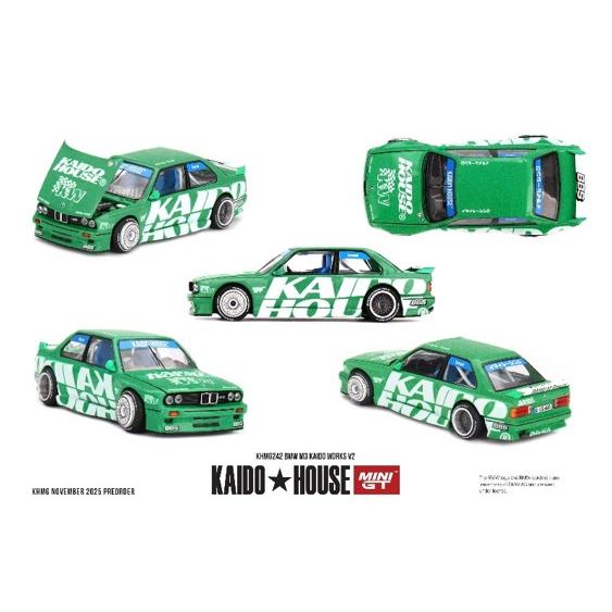 MINI-GT 1/ 64 BMW M3 Kaido Works V2(左ハンドル)(KHMG242)ミニカー
