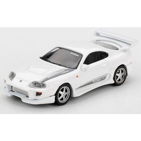 VeilSide ホワイトミニカー 未使用品 MINI-GT 1/ 64 Toyota スープラ VeilSide コンバット V-I ホワイト(左