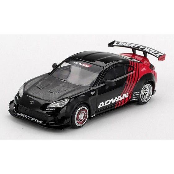 MINI-GT 1/ 64 Toyota GR86 LB☆Nation Advan(右ハンドル)(MGT01173-R