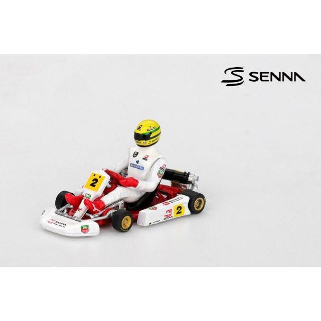 MINI-GT 1/ 64 セナ カート マスターズ・オブ・パリ - ベルシー 1993