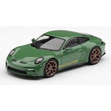 MINI-GT 1/ 64 ポルシェ 911(992) GT3 ツーリング Auratiumグリーン(左