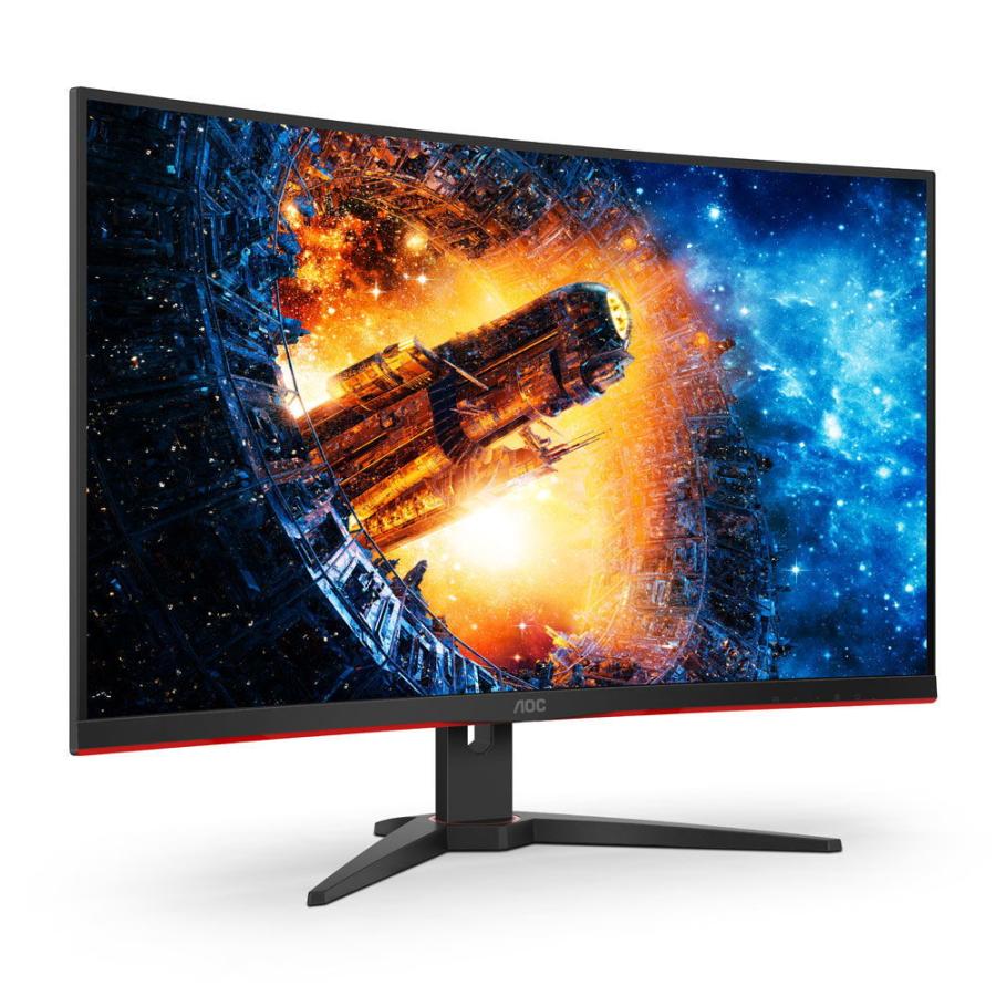 AOC 31.5型ワイド 湾曲 ゲーミング液晶ディスプレイ(240Hz/ 1920×1080 