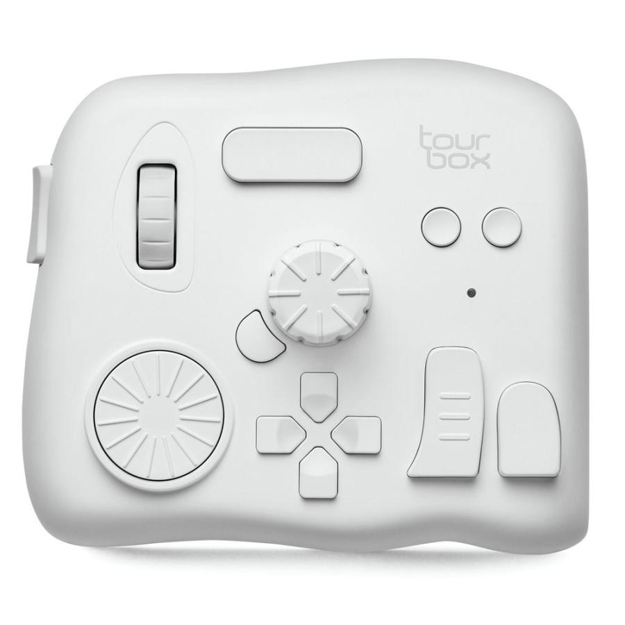 TourBox(ツアーボックス) TourBox Elite (アイボリーホワイト) TOURBOX-ELITE-IVWH 返品種別A | ブランド登録なし