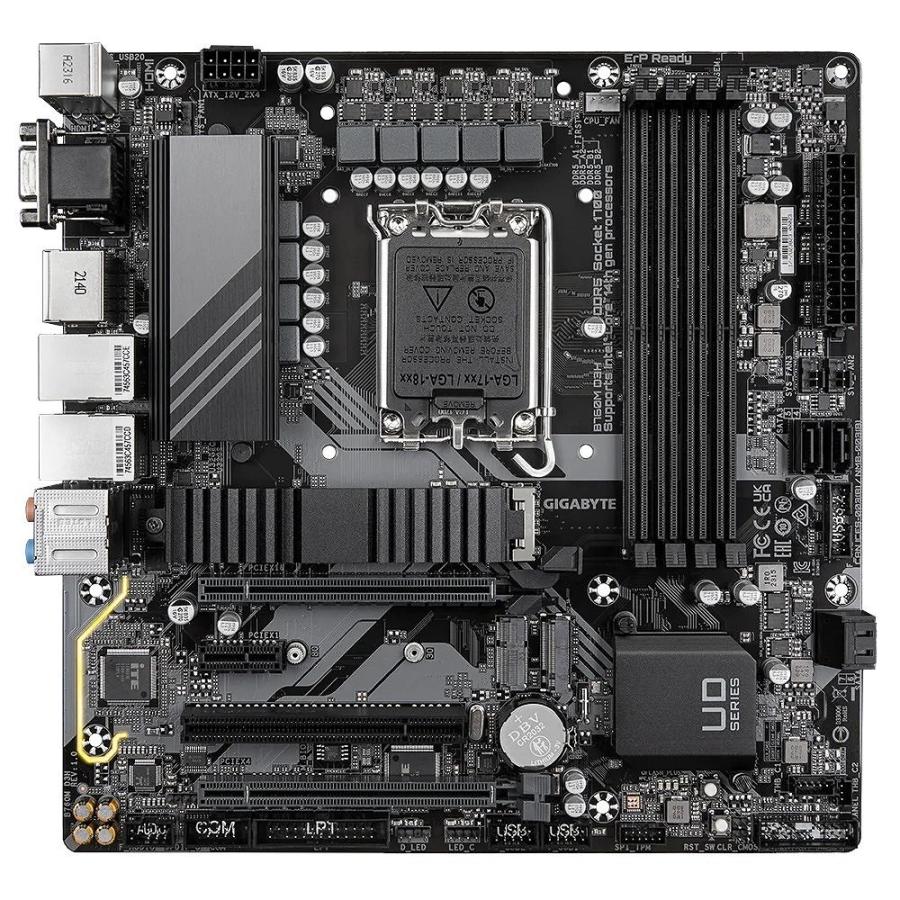 GIGABYTE(ギガバイト) B760M D3H ｜LGA1700(インテル第14/ 13/ 12世代プロセッサー対応) Micro ATXマザーボード(24.4cm x 24.4cm) B760M D3H 返品種別B｜joshin｜02