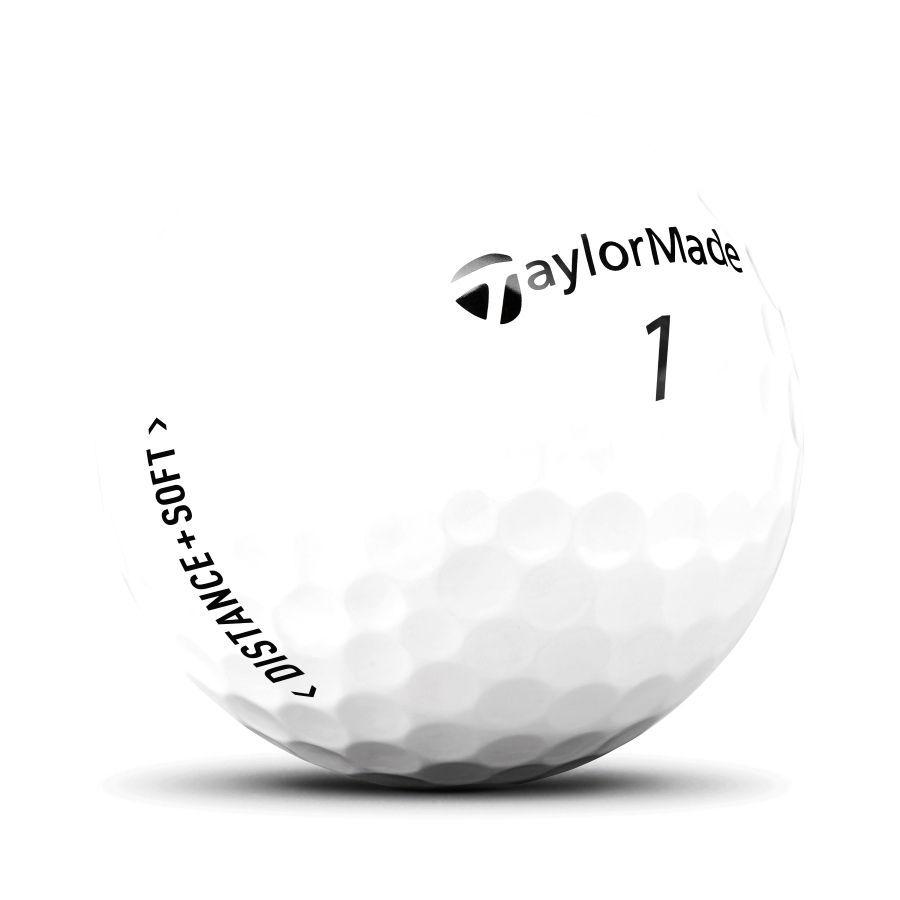 テーラーメイド ディスタンス+ ソフト ゴルフボール 1ダース12個入り TaylorMade DISTANCE+ SOFT BALL TM-DISSFT-12P 返品種別A|joshin|02