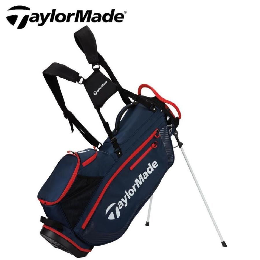 TaylorMade スタンドバッグ ネイビー/レッド TaylorMade（テーラーメイド） プロスタンド スタンドバッグ(ネイビー
