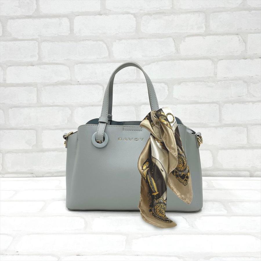 ファクトリーフジタ レディース くるみハトメ 2WAY ショルダーバッグ