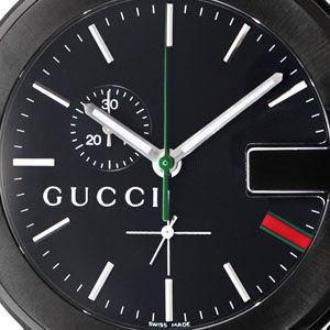 グッチ GUCCI Gクロノ クオーツ メンズタイプ YA101331 返品種別Bの画像