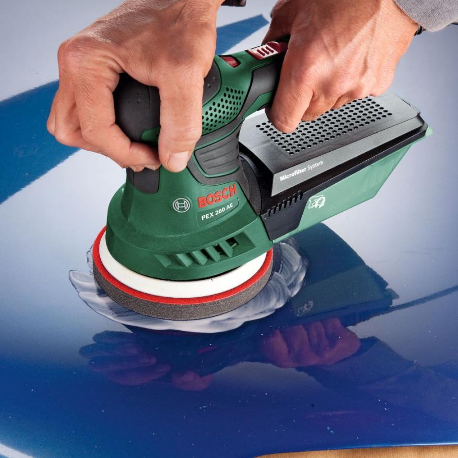 BOSCH - BOSCH ボッシュ　吸じんランダムアクションサンダー PEX260AE 吸じんランダムアクションサンダー 1台 BOSCH(ボッシュ