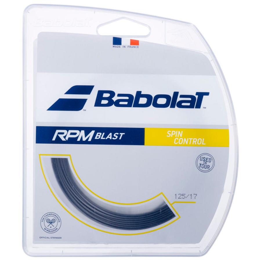 Babolat（バボラ） 硬式テニス ストリング RPM ブラスト 12m(ブラック