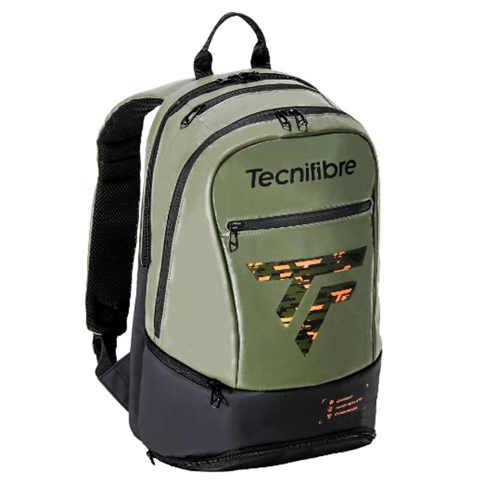 Tecnifibre Tour Endurance Khaki - Zaino Da Tennis Per 1-3 Racchette - 48 Cm