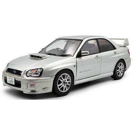 ソリド 1/ 18 スバル インプレッサ WRX STI 2003 (シルバー)(S1812303