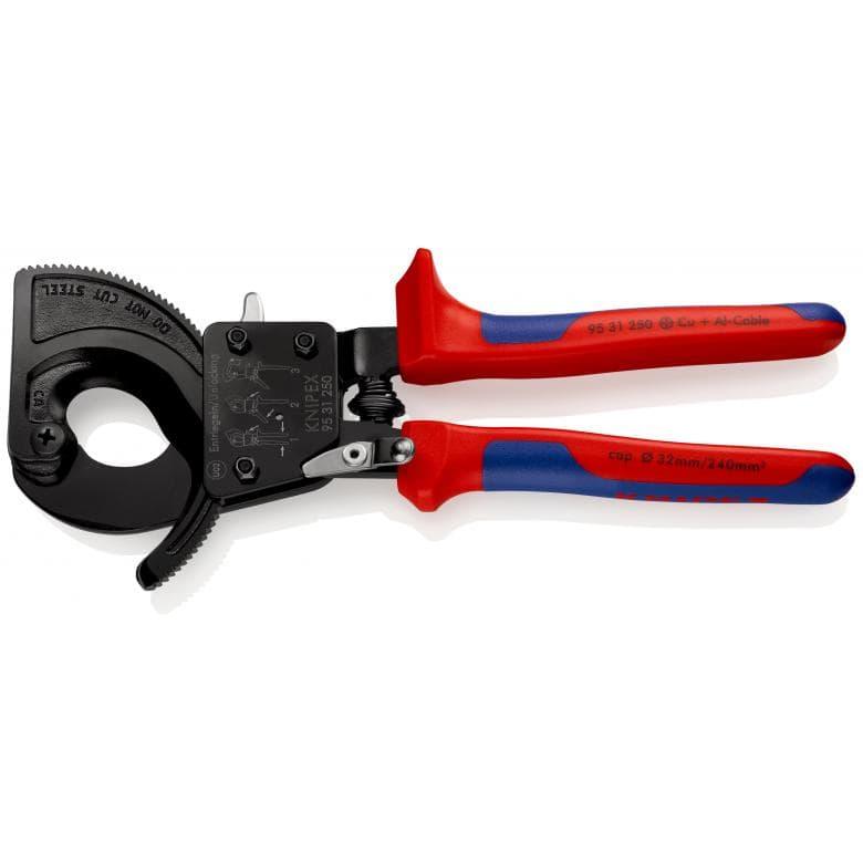 クニペックス ラチェットケーブルカッター 250mm KNIPEX 95 31 250 返品種別B 400377304393526