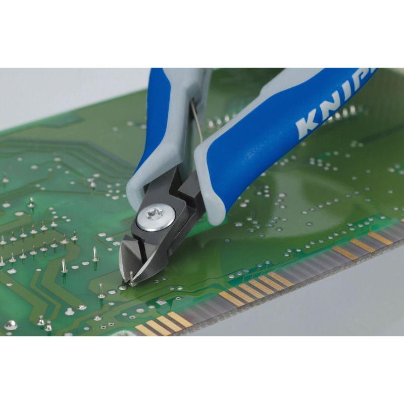 クニペックス エレクトロニクスニッパー 120mm KNIPEX 79 22 120 返品種別B_3