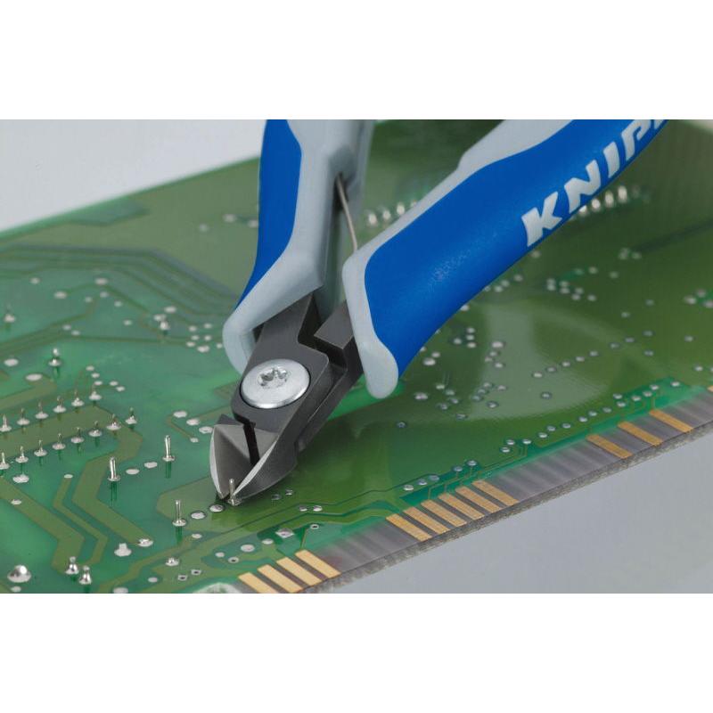 クニペックス エレクトロニクスニッパー 125mm KNIPEX 79 12 125 返品種別B_3